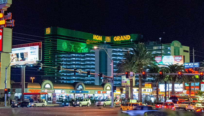 MGM building in Las Vegas, Nevada