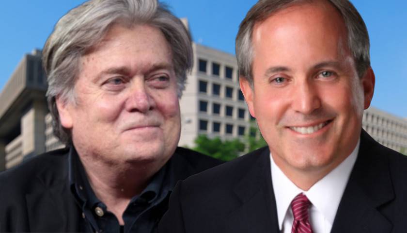 Steve Bannon and Ken Paxton