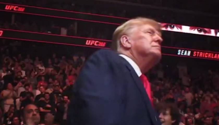Donald Trump at UFC