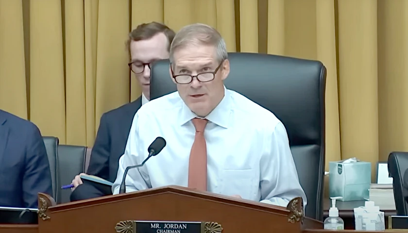 Jim Jordan leading House Judiciary Committee GARM hearing