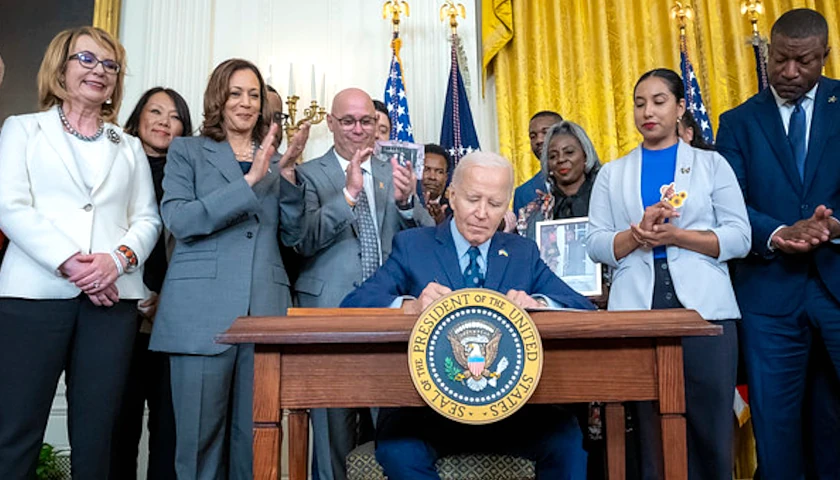 President Joe Biden, Kamala Harris - exec order