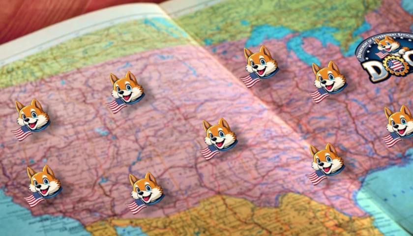 US Map of DOGEs